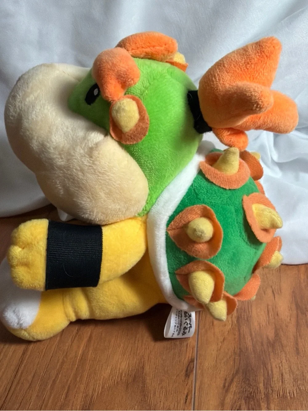 Super Mario Bowser Jr. Plush San-Ei Nintendo 7”